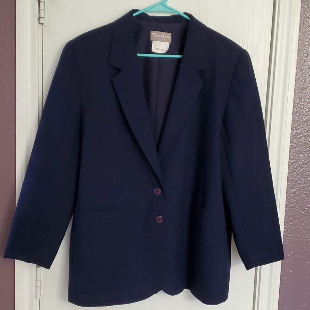 Tanjay Navy Blazer